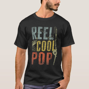 Camiseta Mens Reel Peixes Legal de Pop a Pescar Homens