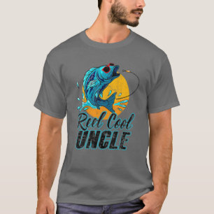 Camiseta Mens Reel Tio Legal Pescar Óculos De Sol Fath Engr