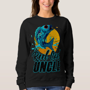 Camiseta Mens Reel Tio Legal Pescar Óculos de sol Pai