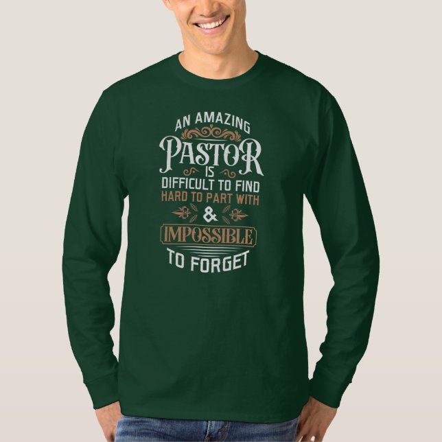 Camiseta Mens Reformado Ministro Pastor Preacher Pastoral (Frente)