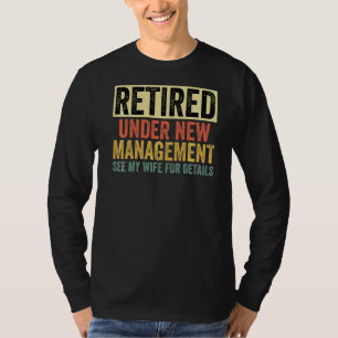 Camiseta Mens Reformados 2022 Sob Nova Gestão Ver A Esposa