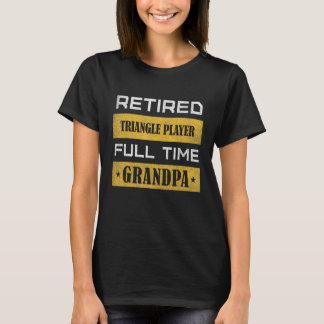 Camiseta Mens Retired Childcare Worker Full Time Grandpa