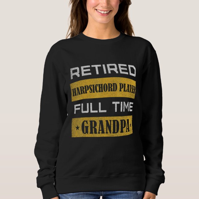 Camiseta Mens Retired harmonist Full Time Grandpa Retiremen (Frente)