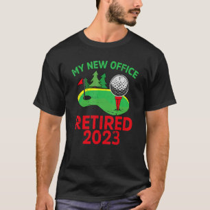 Camiseta Mens Retirement 2023 Golf Golfer Retired Dad Papa 
