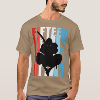 Camiseta Mens Retro 15 Birthday para Ninja Men Samurai Wea