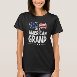Camiseta Mens Retro Dia de os pais Family All American Gram