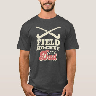 Camiseta Mens Retro Field Hockey Dad 