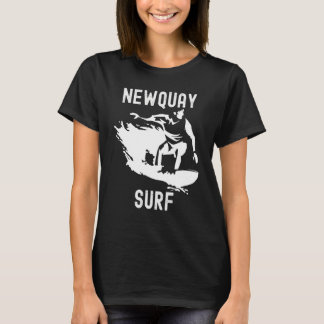 Camiseta Mens Retro Newquay Surf Newquay Cornwall Surfing F