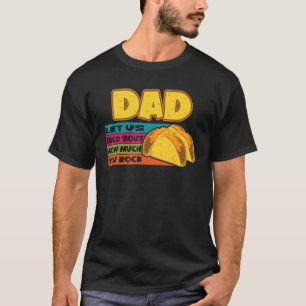 Camiseta Mens Retro Pai Deixe-nos falar sobre quanto você f