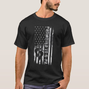 Camiseta Mens Retro Promovido Para G Pa Est 2023 Primeira V