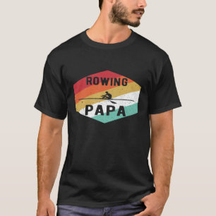 Camiseta Mens Retro Removendo Papa 70s Boias Presentes Prem