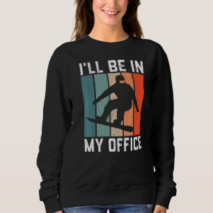 Camiseta Mens Retro Snowboard Para Homens Winter Sport My O