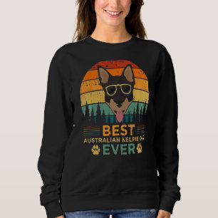 Camiseta Mens Retro Style Melhor Pai Kelpie Australiano Nun