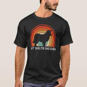 Camiseta Mens Retro Style Vintage Melhor Pai De Prateleira