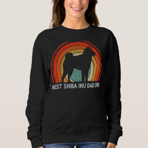 Camiseta Mens Retro Style Vintage Melhor Pai Shiba Inu Nunc