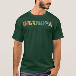 Camiseta Mens Retro Vintage Cozinhar Avô Engraçado Avô