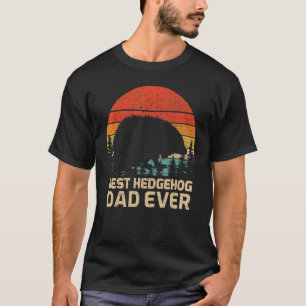 Camiseta Mens Retro Vintage Melhor Pai de porco