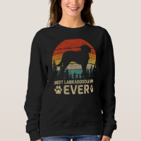 Mens Retro Vintage Melhor Pai Labradoodle De Febre