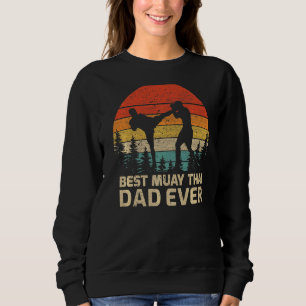 Camiseta Mens Retro Vintage Melhor Pai Tailandês De Muay Já