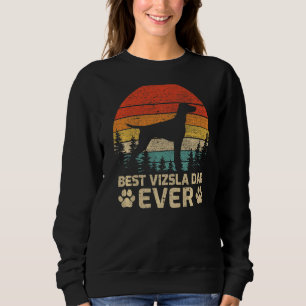 Camiseta Mens Retro Vintage Melhor Pai Vizsla Nunca D do Pa