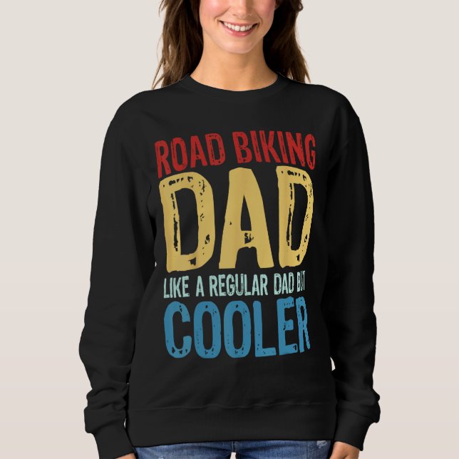 Camiseta Mens Road Biking Dad   Like a Regular Dad but Cool (Frente)