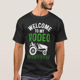 Camiseta Mens Rodeo Dad Lawn Mowing Landscaper Stuff Yard