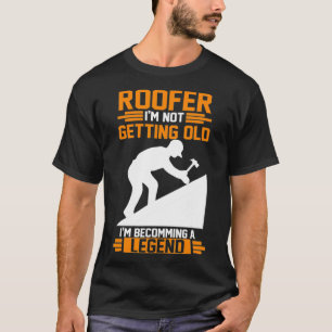 Camiseta Mens Roofer Craftsman Gift