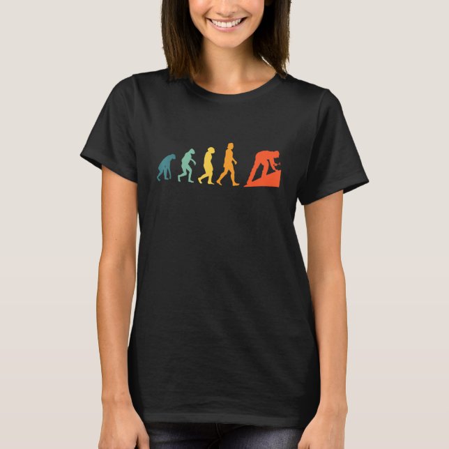 Camiseta Mens Roofer Evolução Retroativa (Frente)