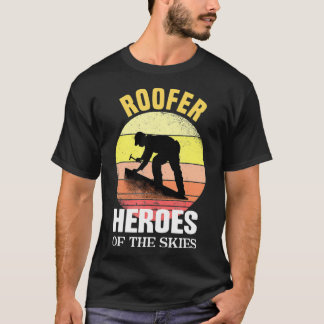 Camiseta Mens Roofers Heroes do céu