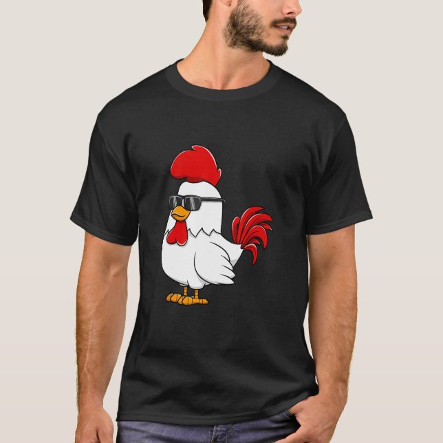 Camiseta Mens Rooster (Frente)