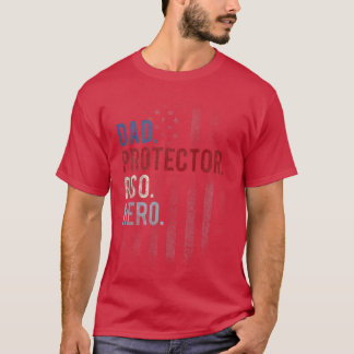 Camiseta Mens RSO Dad Men's Hero Protector Father's Day 
