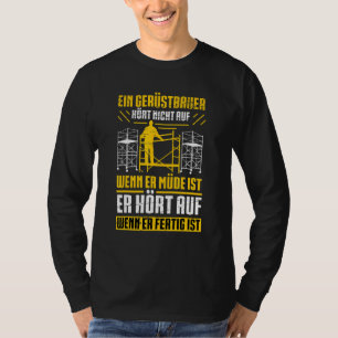 Camiseta Mens Scaffolding Professional Scaffolding Say C