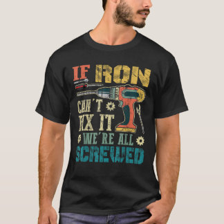Camiseta Mens Se Ron Não Consegue consertar Estamos todos E
