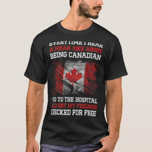 Camiseta Mens Sempre Que Ouço Uma Piada Média Sobre Ser Can