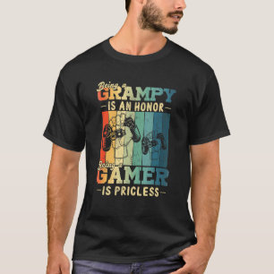 Camiseta Mens Sendo Grampy É Um Pecado Gamer Grampy Pai