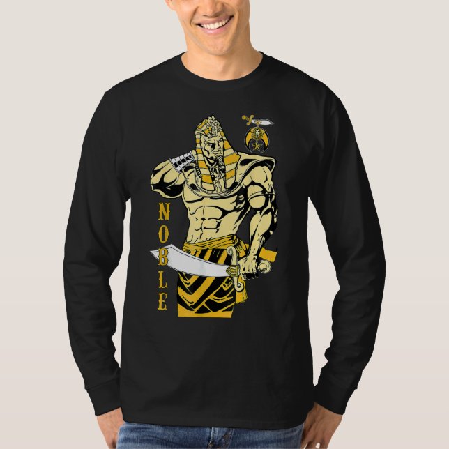 Camiseta Mens Shriner Noble Pharaoh Mason Ph Shriner Aeaonm (Frente)