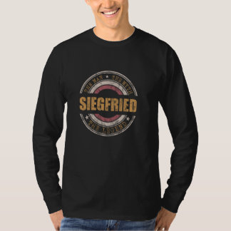 Camiseta Mens Siegfried O Homem O Mito A Lenda Primeiro N