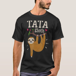 Camiseta Mens Sloth Graphic Humor Zoo Animal Tata