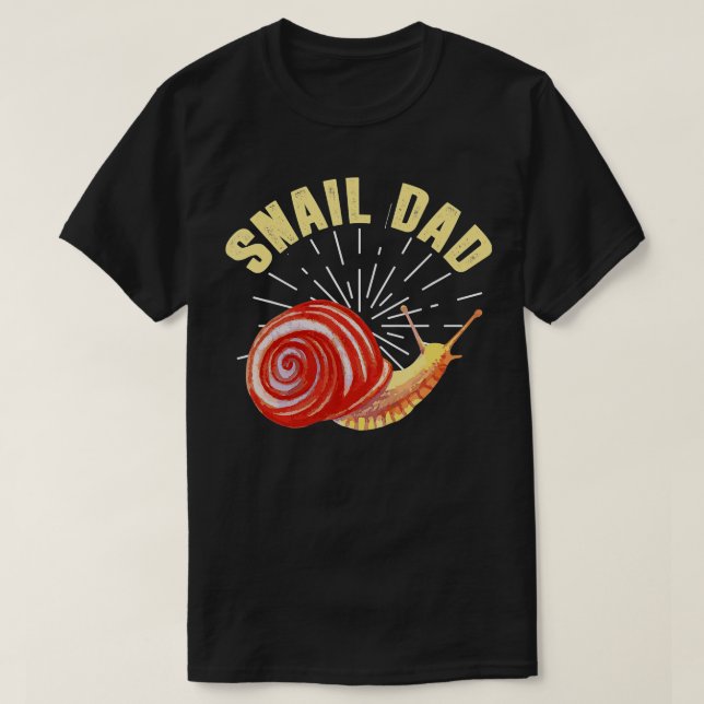 Camiseta Mens SnailEngraçadoEngraçado Piada do Caracol (Frente do Design)