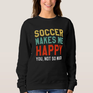 Camiseta Mens Soccer Me Faz Feliz Não Tanto