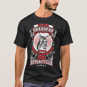 Camiseta Mens Some Grandpas Play Bingo Real Grandpas Ride M