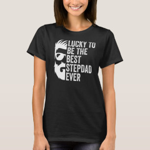 Camiseta Mens Sortudos Por Ser O Melhor Pai De Todos Os Pai