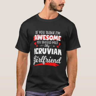 Camiseta Mens, sou incrível. Você deveria conhecer minha ga