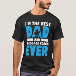 Camiseta Mens Sou O Melhor Pai E Treinador De Dressagem De 