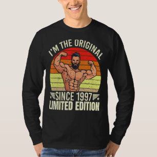 Camiseta Mens, sou o original desde 1997, Legal estilo retr