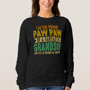 Camiseta Mens, sou o vovô da Paw Paw, orgulhoso