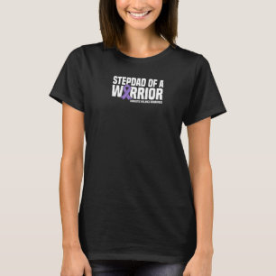 Camiseta Mens Stepdad De Um Guerreiro Violência Doméstica A