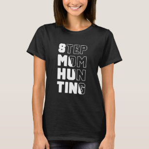 Camiseta Mens Stepman Caçando Dizendo piada