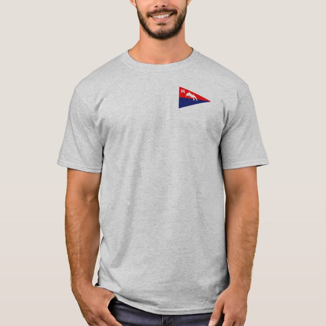 Camiseta Mens' T com logotipo frente e traseiro (Frente)