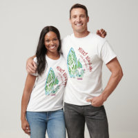 Mens T Shirts Engraçado Tema de Natal em Praia